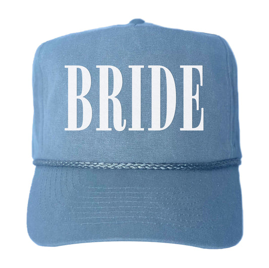 Bride Western Canvas Trucker