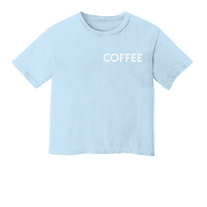 Coffee Washed Crop Tee