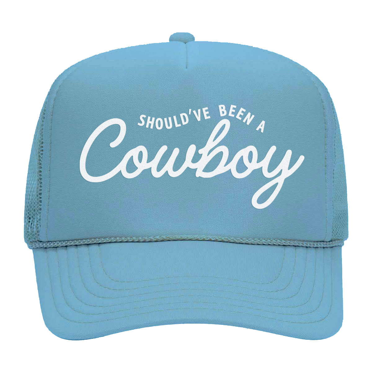 Should've Been a Cowboy Foam Snapback