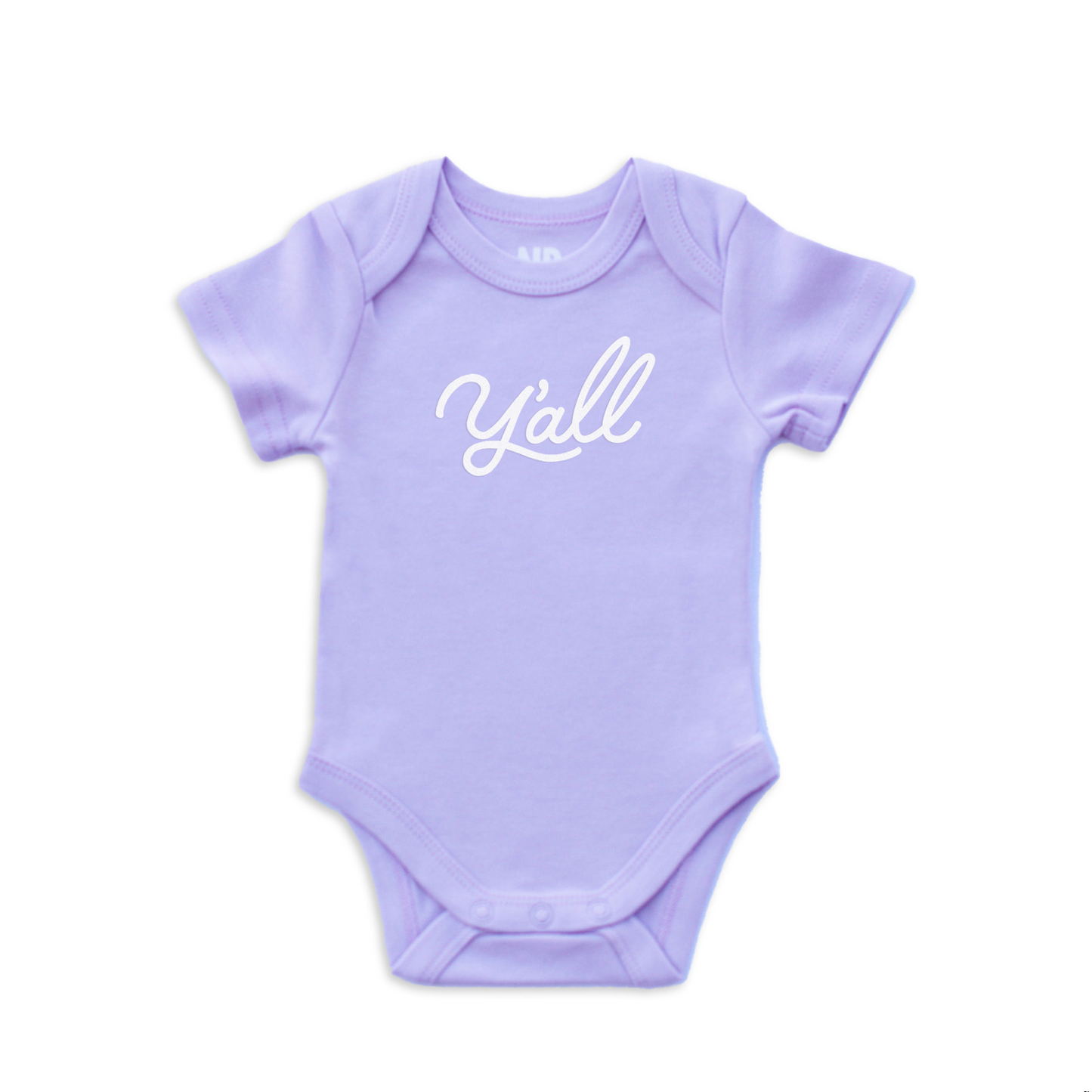 Y'all Cursive Onesie