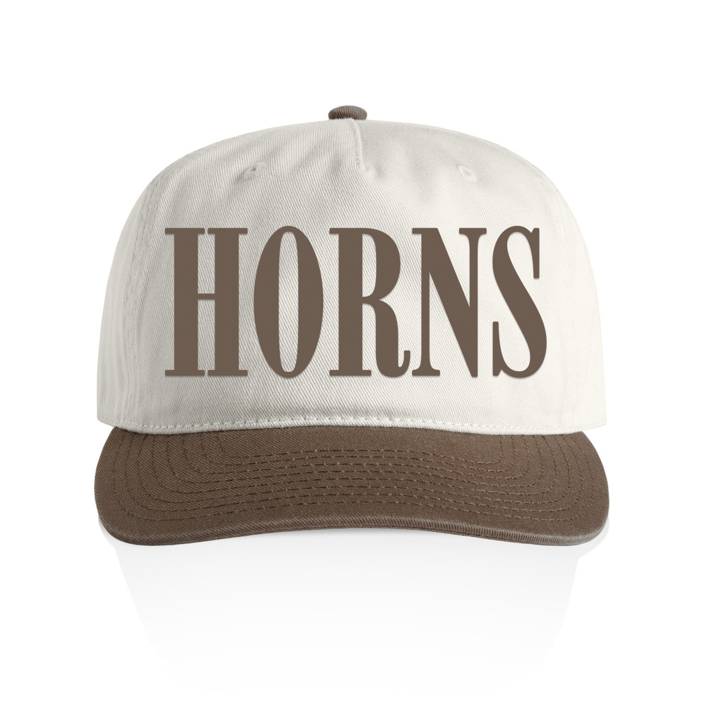 Horns Western 2 Tone Cap