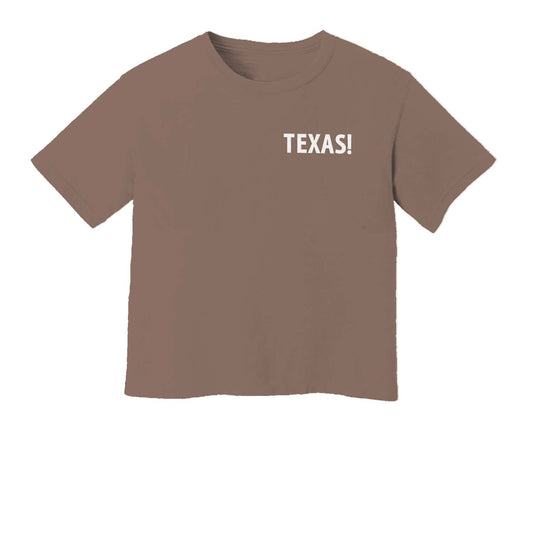 Texas! Washed Crop Tee