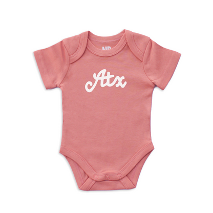 ATX Cursive Onesie