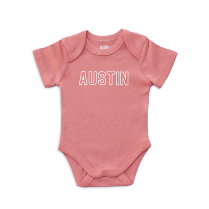 Austin Outline Onesie