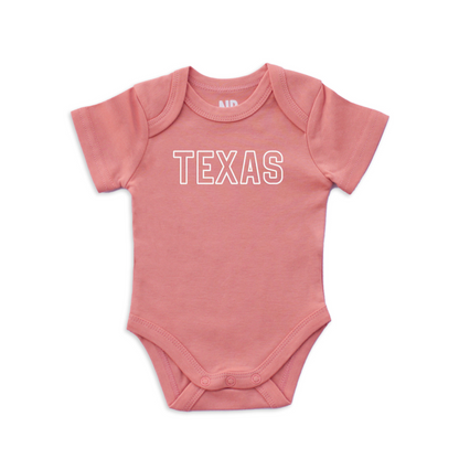 Texas Outline Onesie