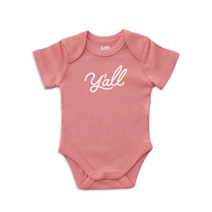 Y'all Cursive Onesie