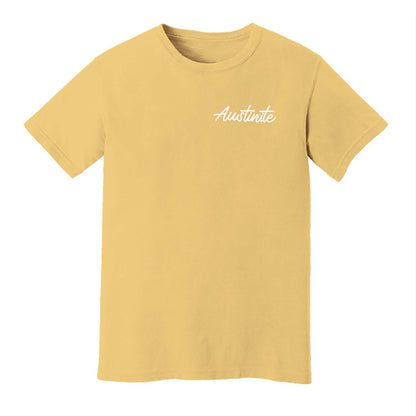 Austinite Cursive Washed Tee