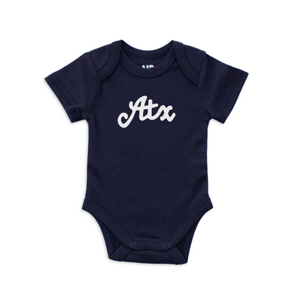 ATX Cursive Onesie