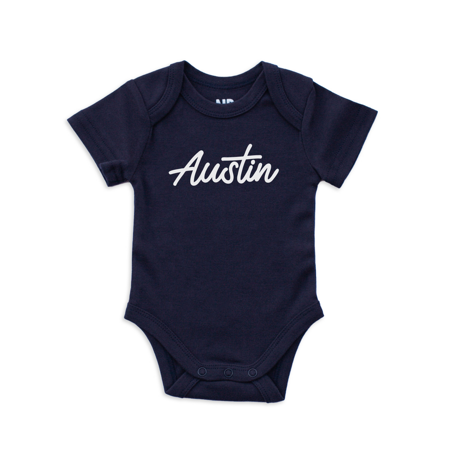 Austin Cursive Onesie