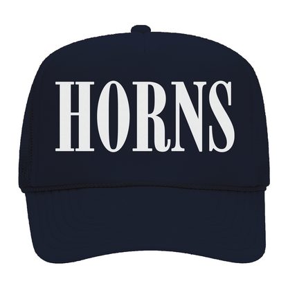 Horns Western Foam Snapback