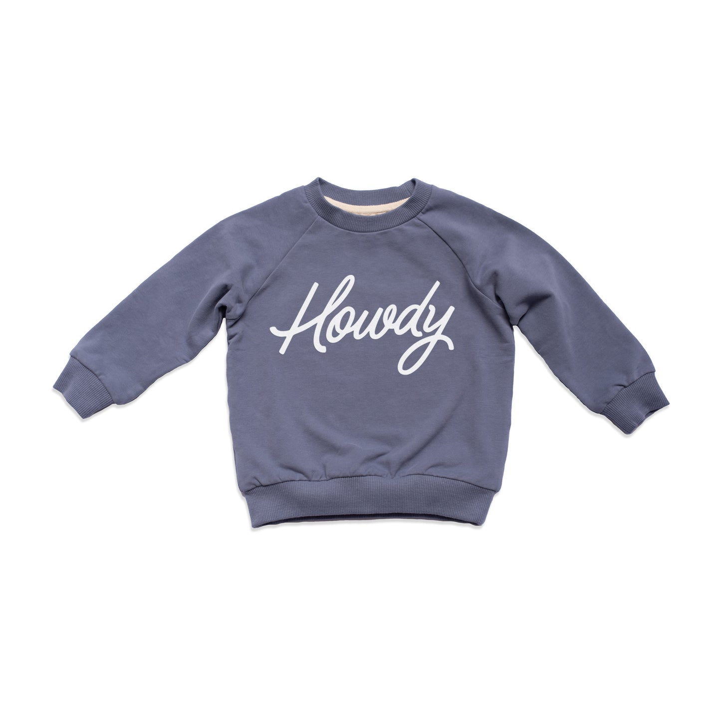 Howdy Cursive Kids Sweatshirt