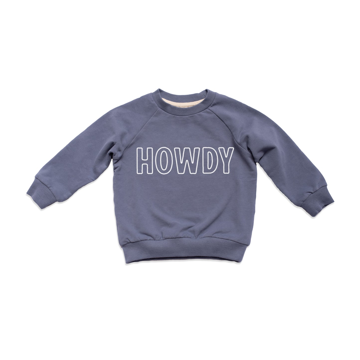 Howdy Outline Kids Sweatshirt