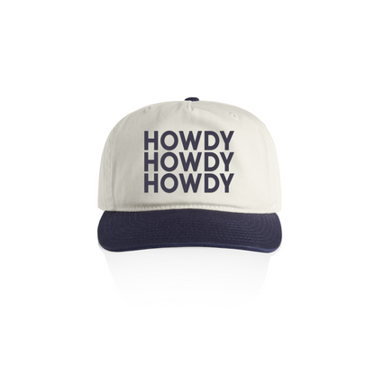 Howdy Howdy Howdy 2 Tone Cap