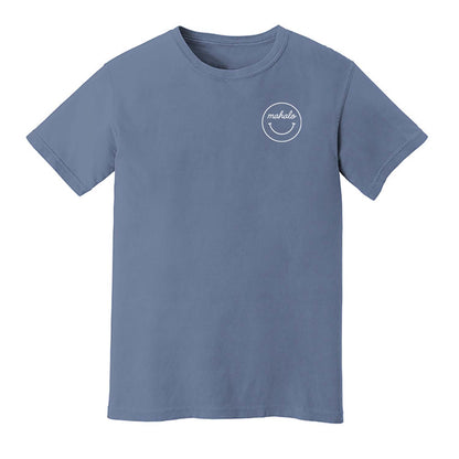 Mahalo Smiley Face Washed Tee