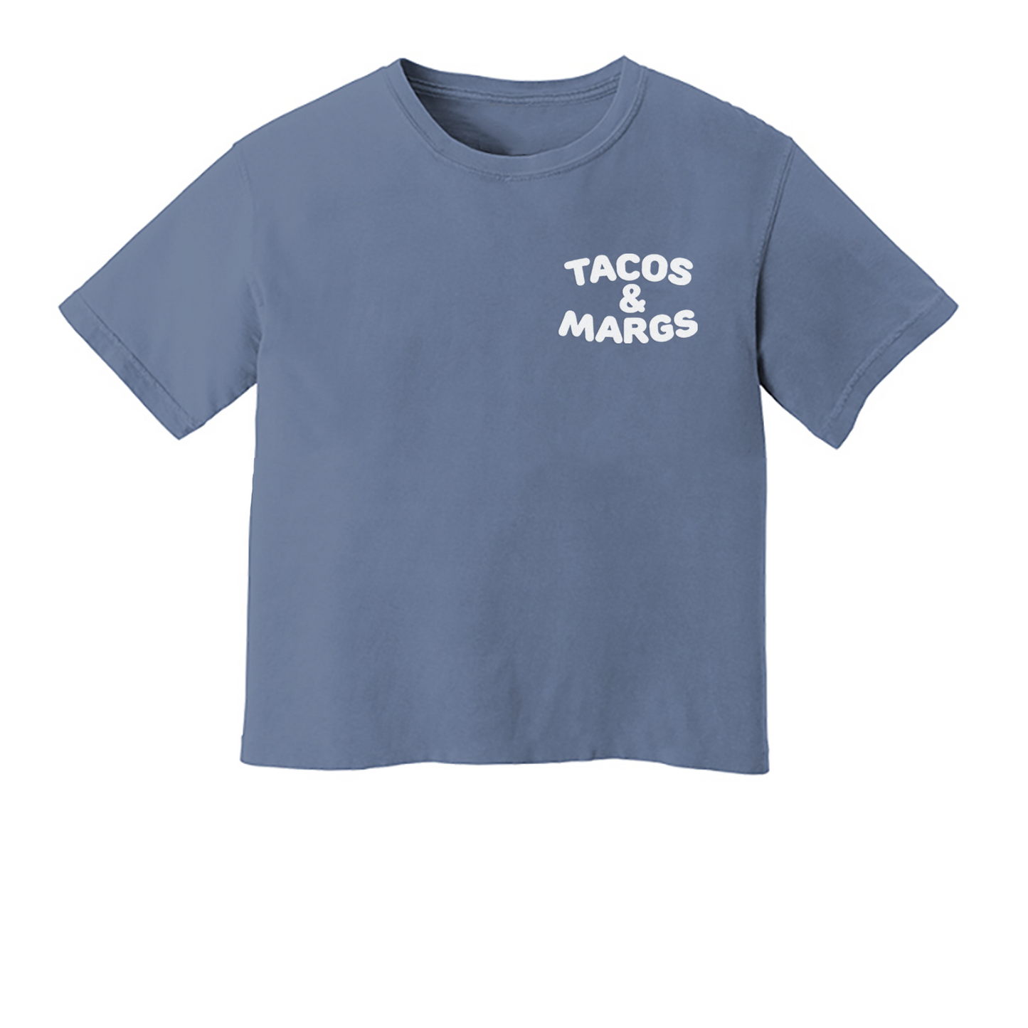 Tacos & Margs Washed Crop Tee