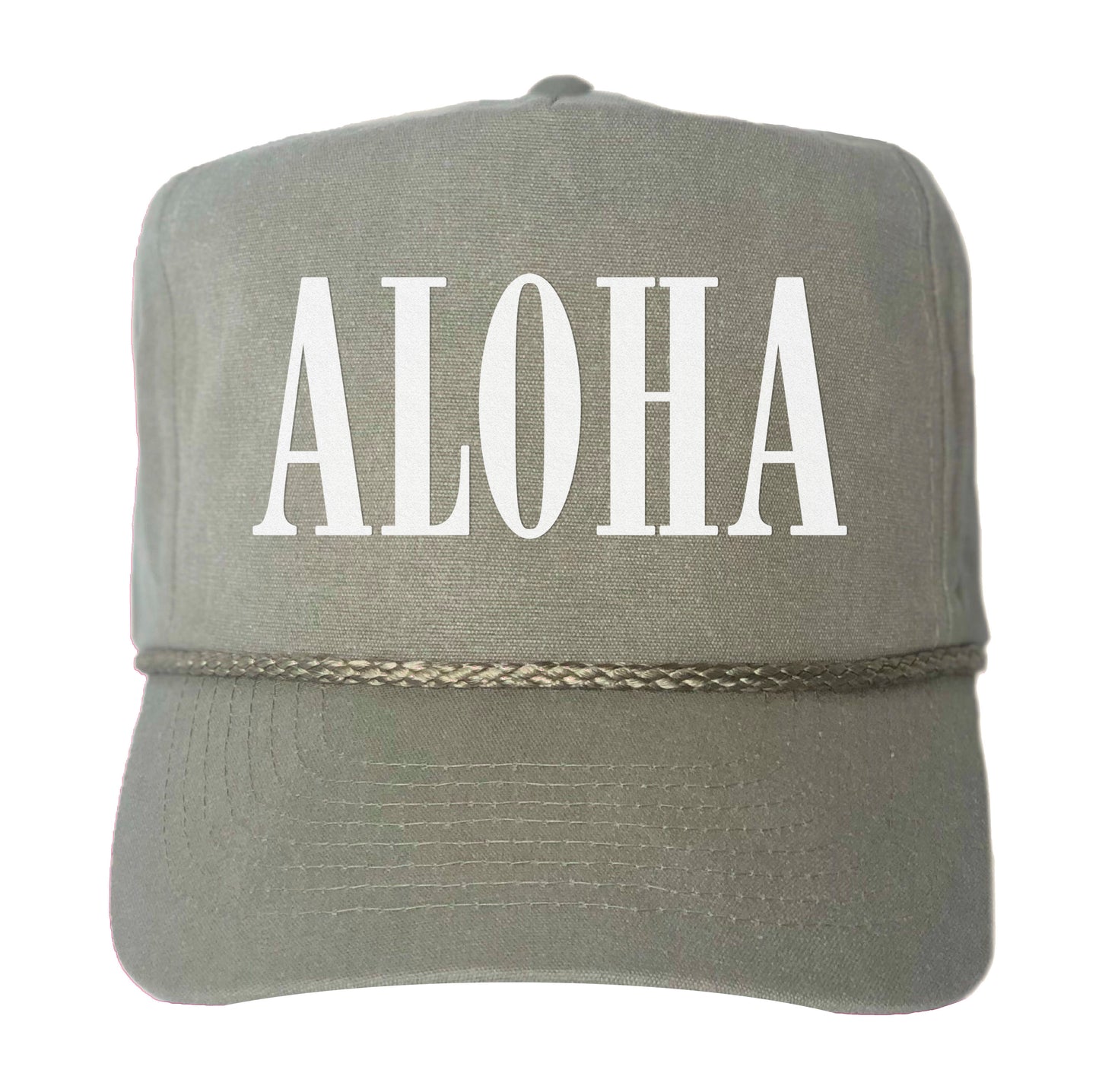 Aloha Western Canvas Trucker