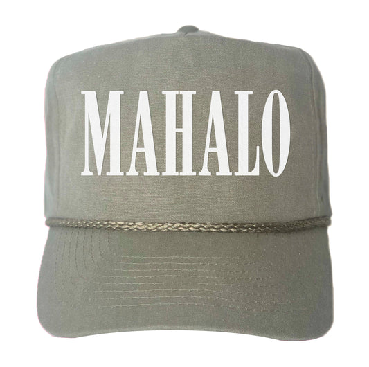 Mahalo Western Canvas Trucker