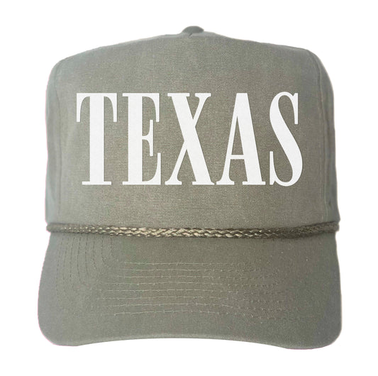 TEXAS Western Canvas Trucker