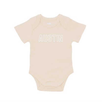 Austin Outline Onesie