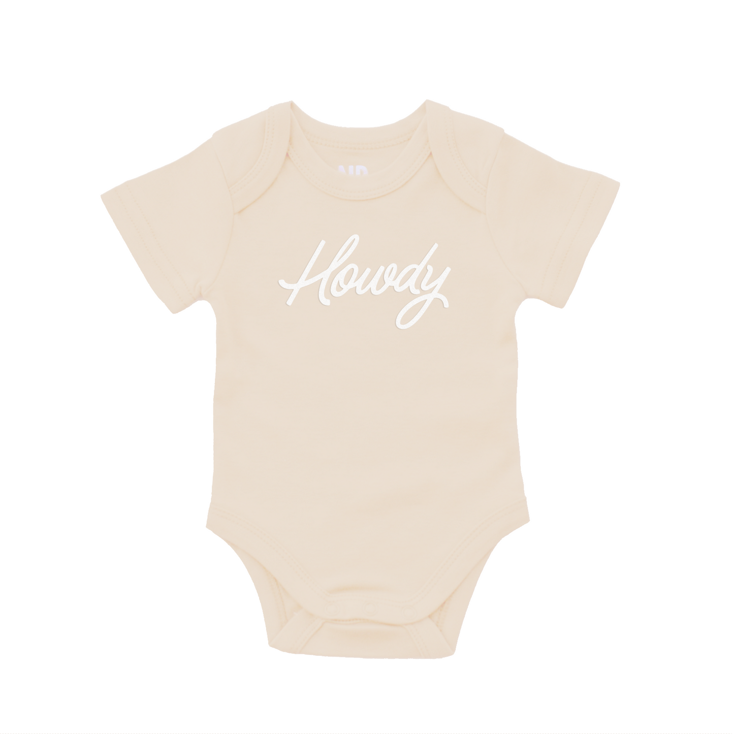 Howdy Cursive Onesie