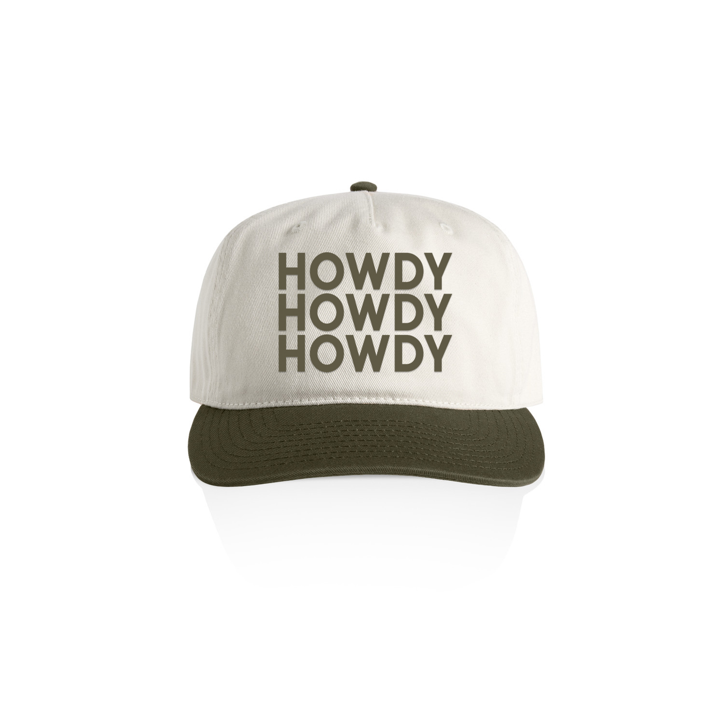 Howdy Howdy Howdy 2 Tone Cap