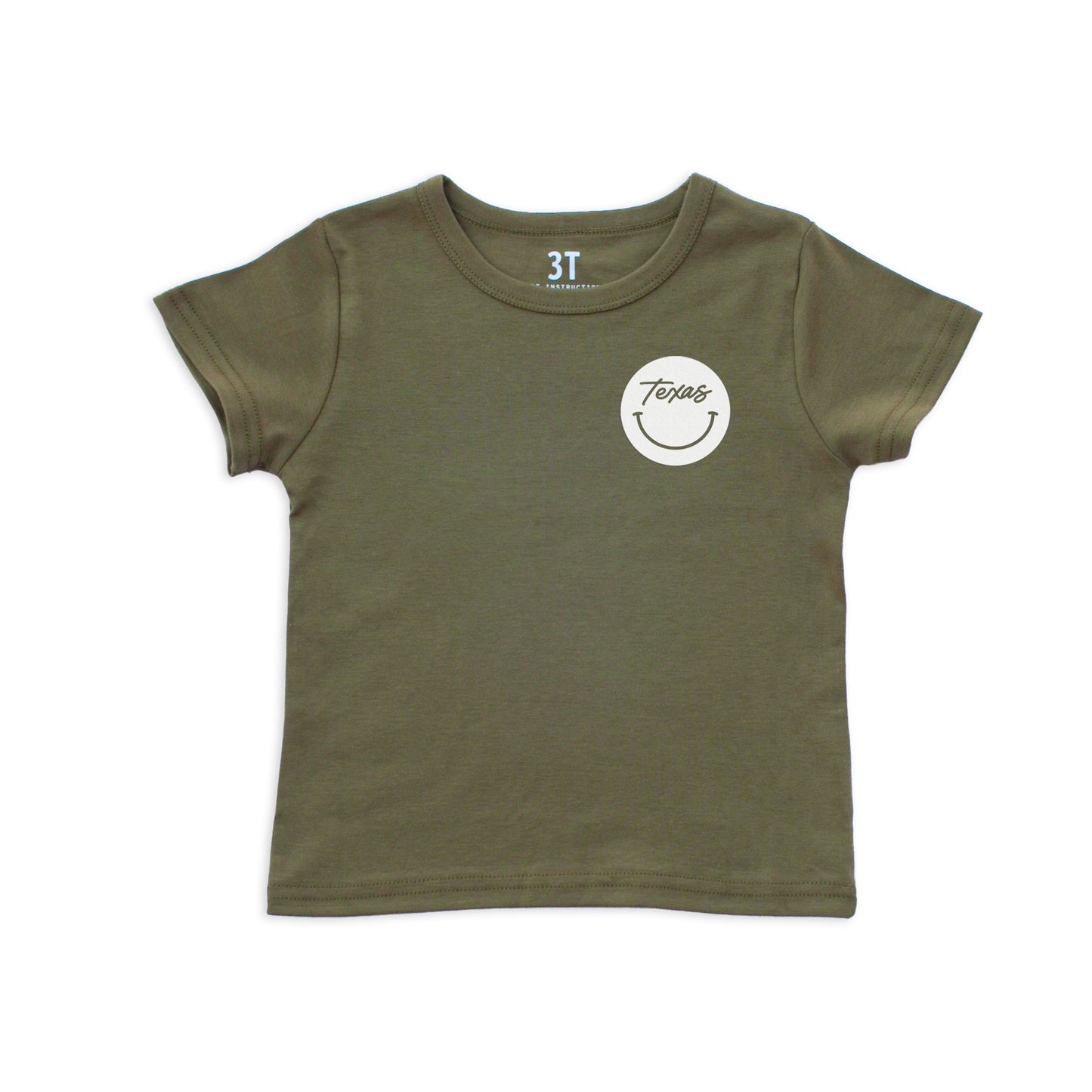 Texas Cursive Smile Kids Tee