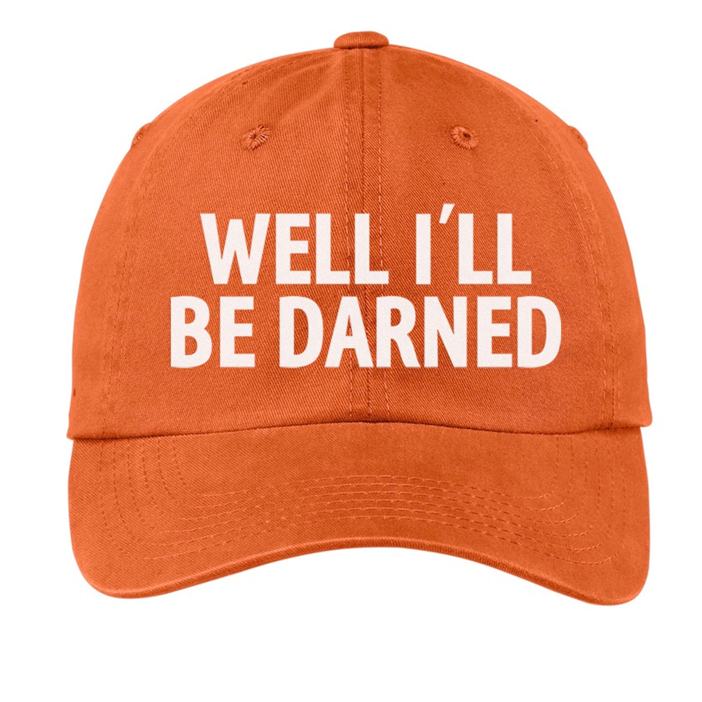 Well I'll Be Darned Baseball Cap