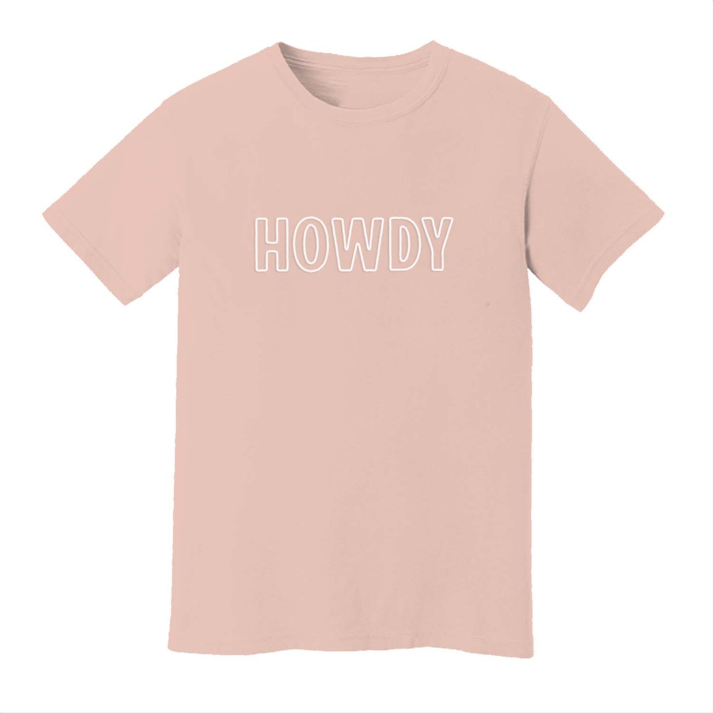 Howdy Outline Washed Tee