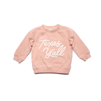 Texas Y'all Kids Sweatshirt