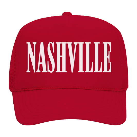 Nashville Western Foam Snapback