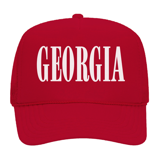 Georgia Western Foam Snapback