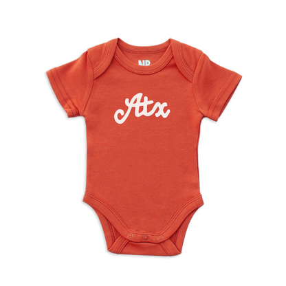 ATX Cursive Onesie