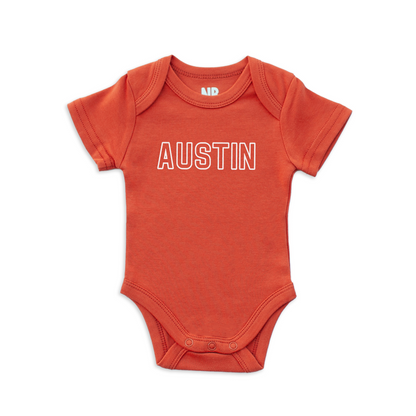 Austin Outline Onesie