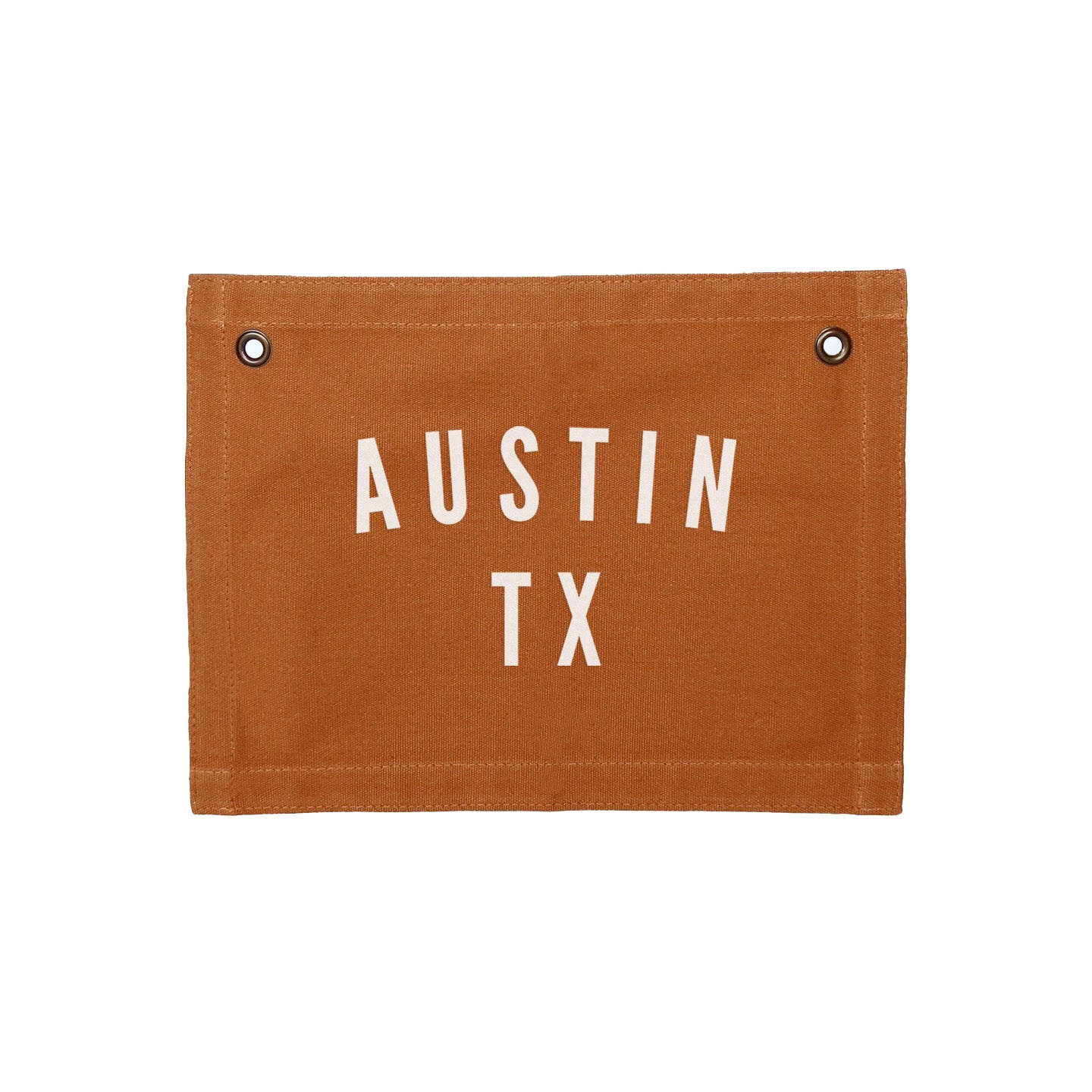 Austin Texas Small Canvas Flag