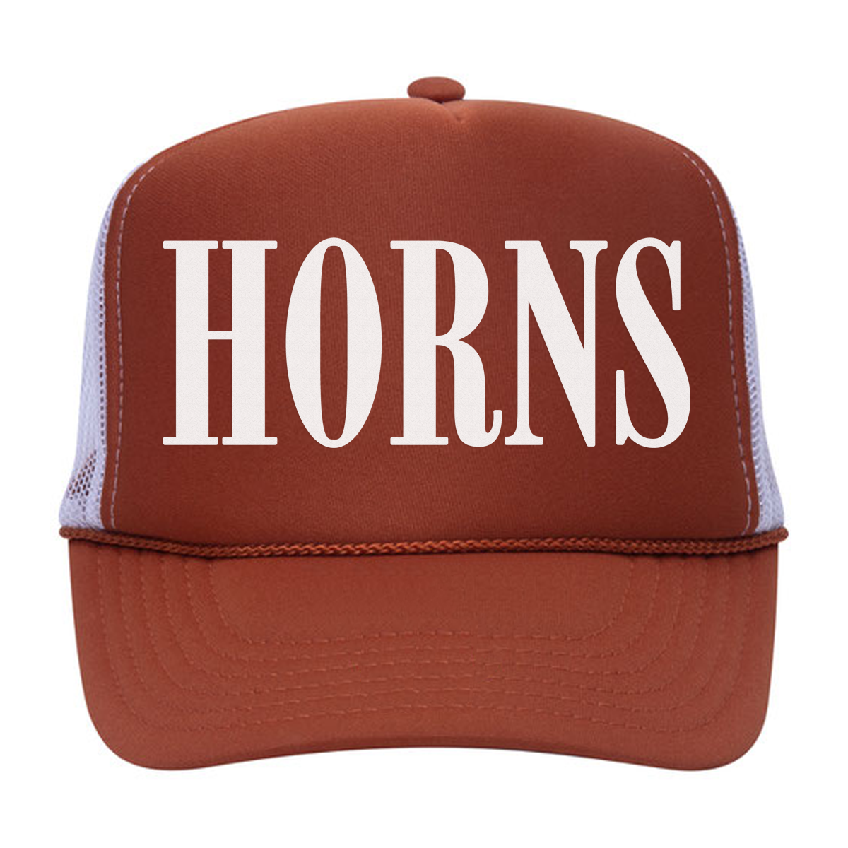 Horns Western Foam Snapback