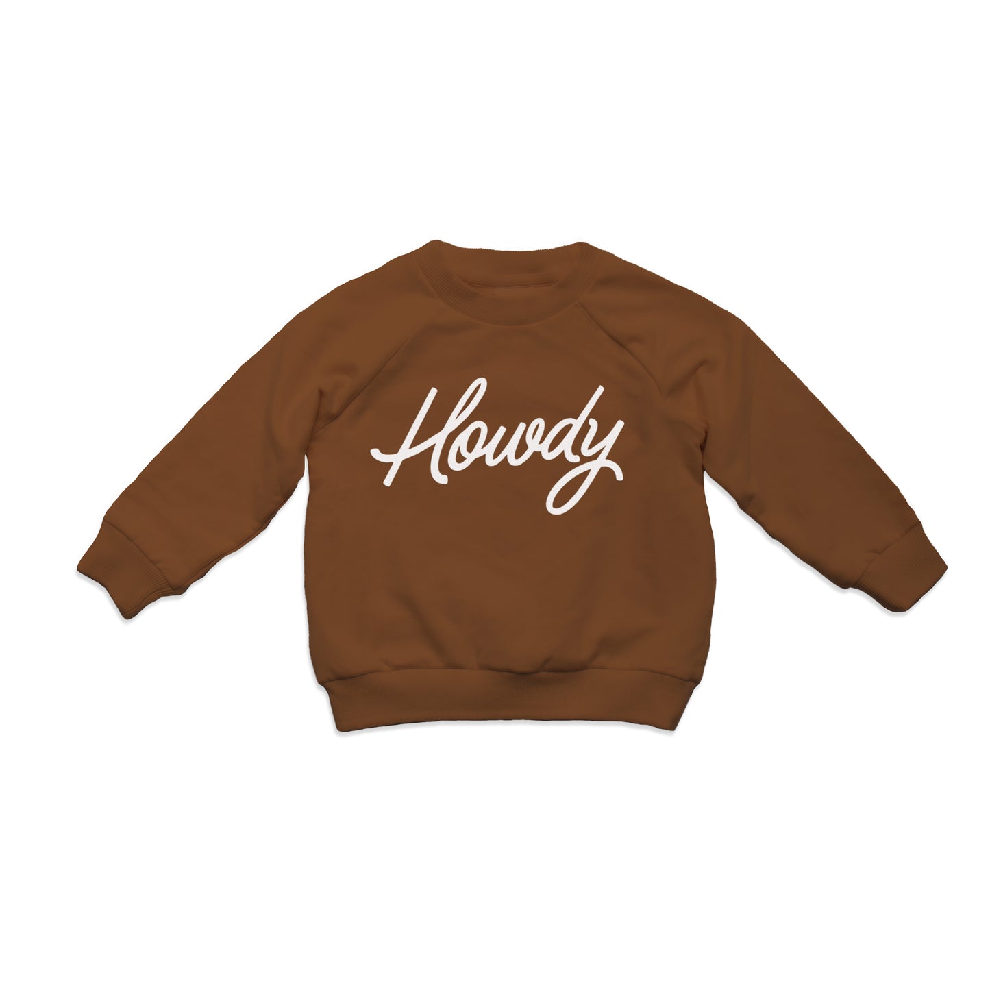 Howdy Cursive Kids Sweatshirt