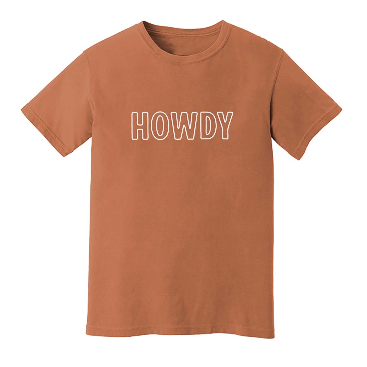 Howdy Outline Washed Tee