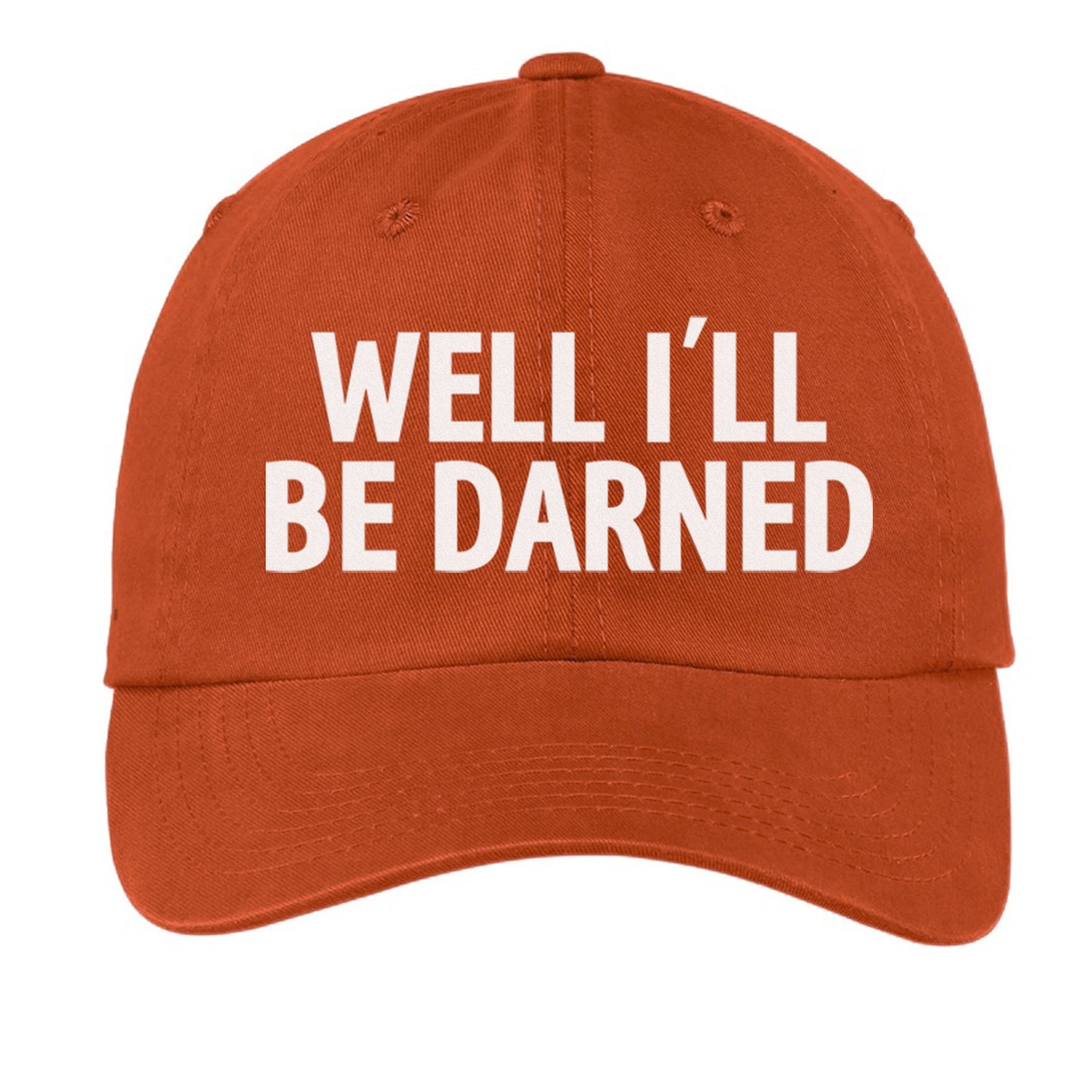 Well I'll Be Darned Baseball Cap