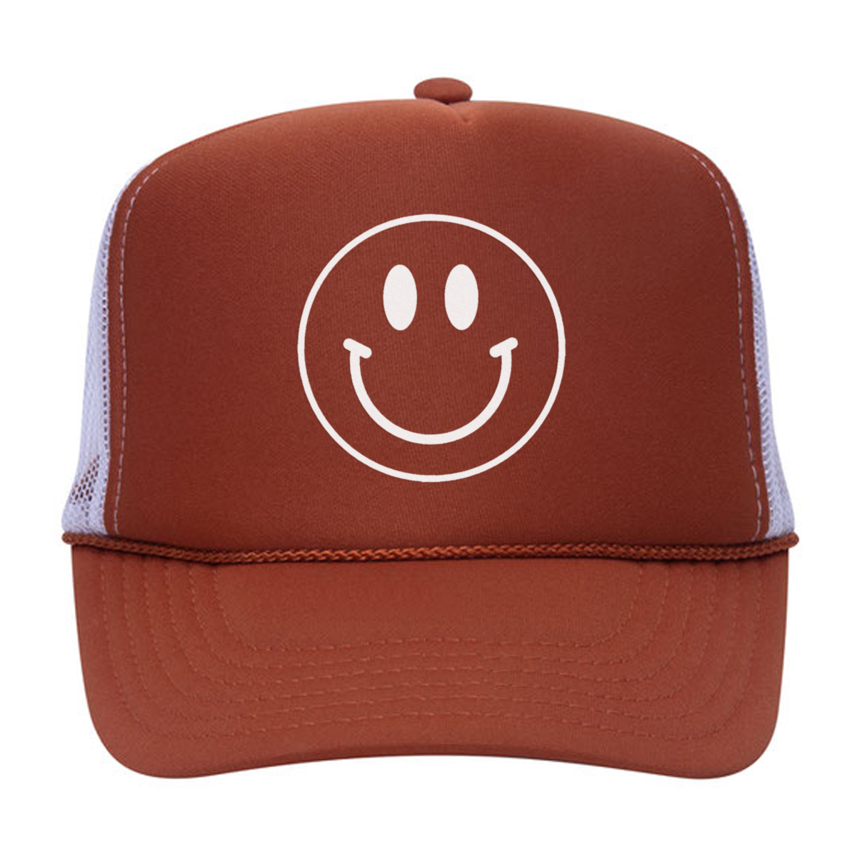 Smiley Face Foam Snapback