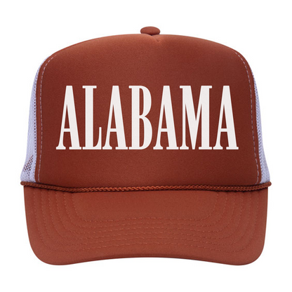 Alabama Western Foam Snapback