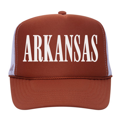 Arkansas Western Foam Snapback