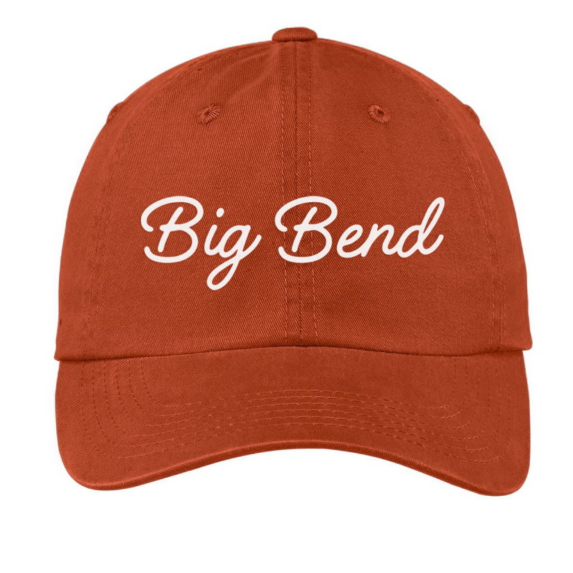 Big Bend Cursive Baseball Cap