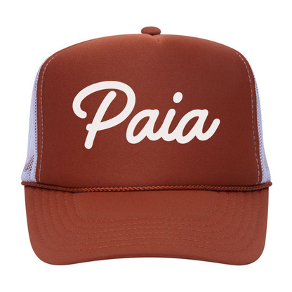 Paia Cursive Foam Snapback