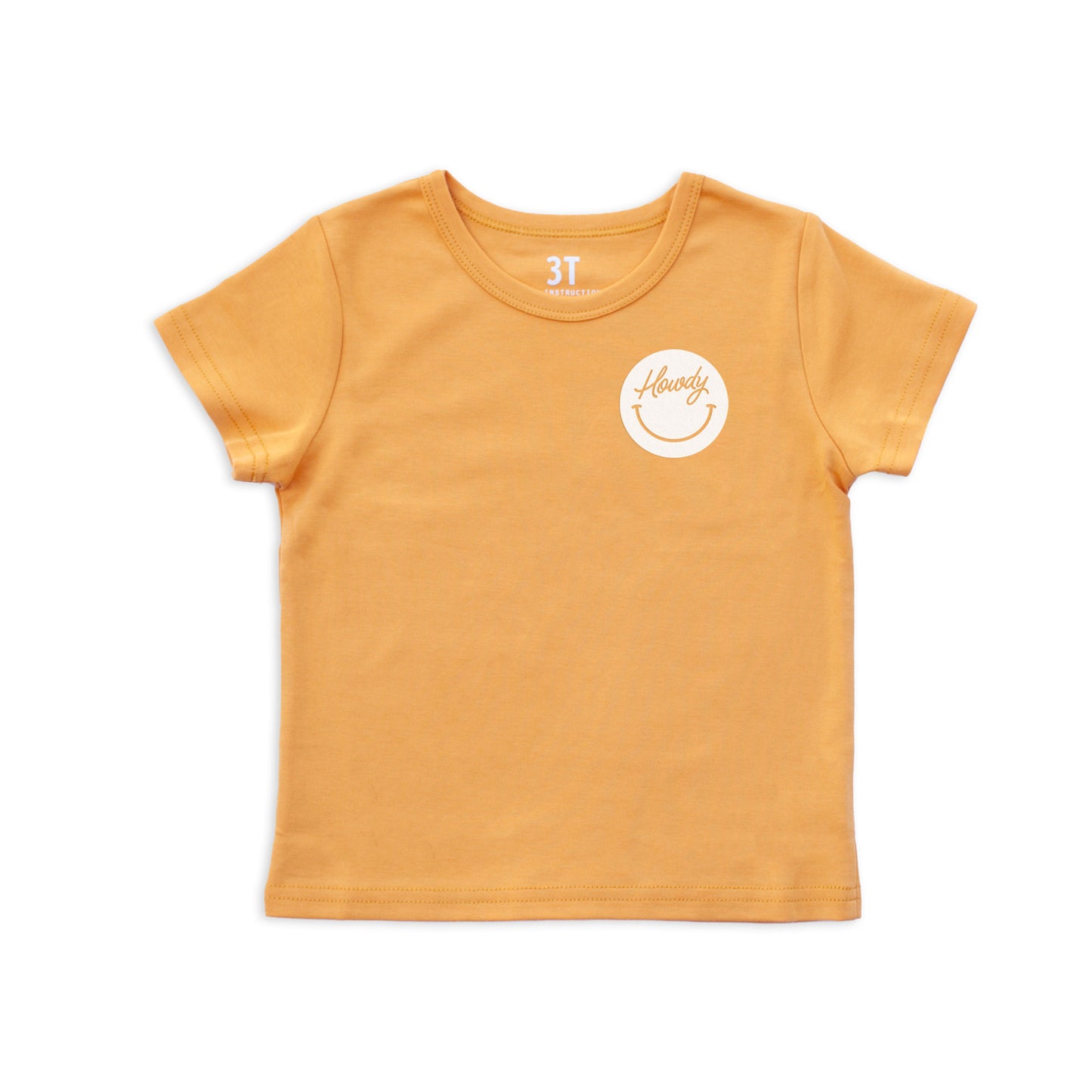 Howdy Cursive Smile Kids Tee