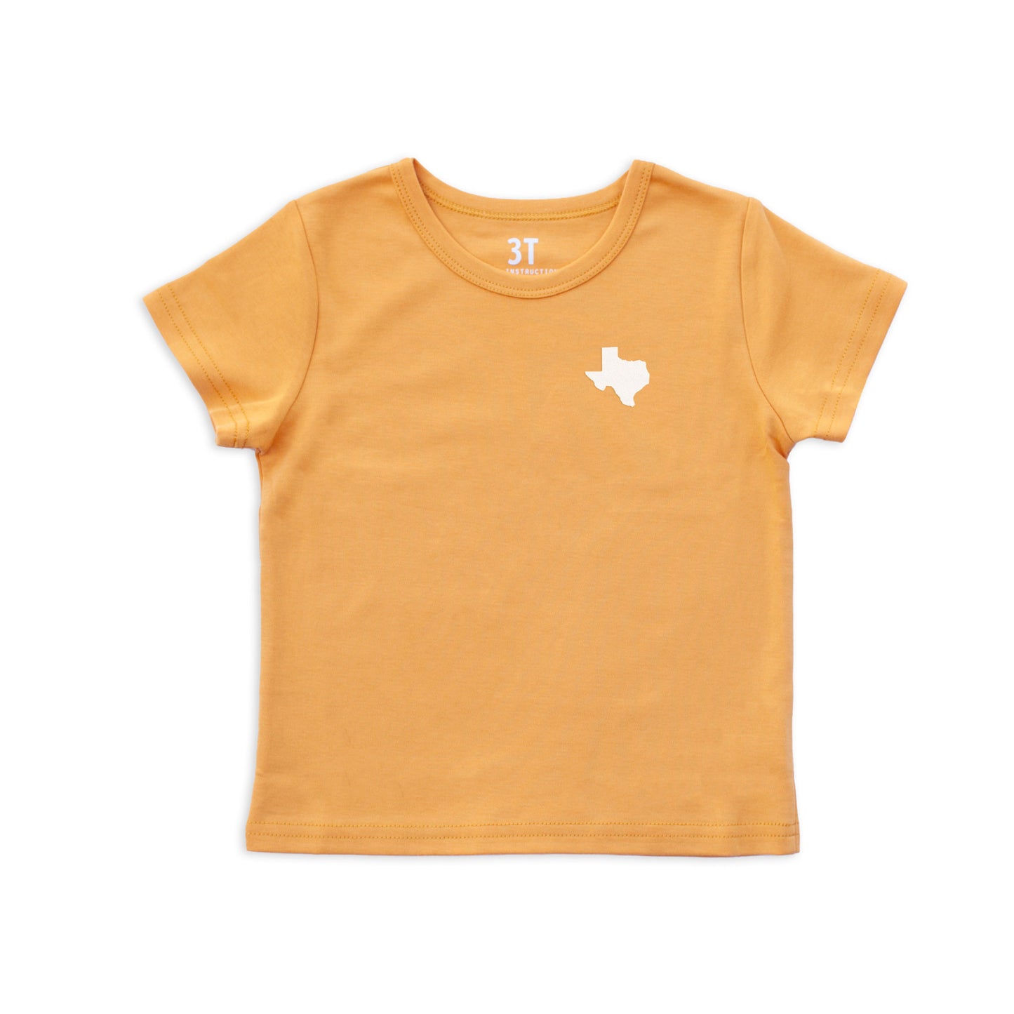 Texas State Shape Kids Tee