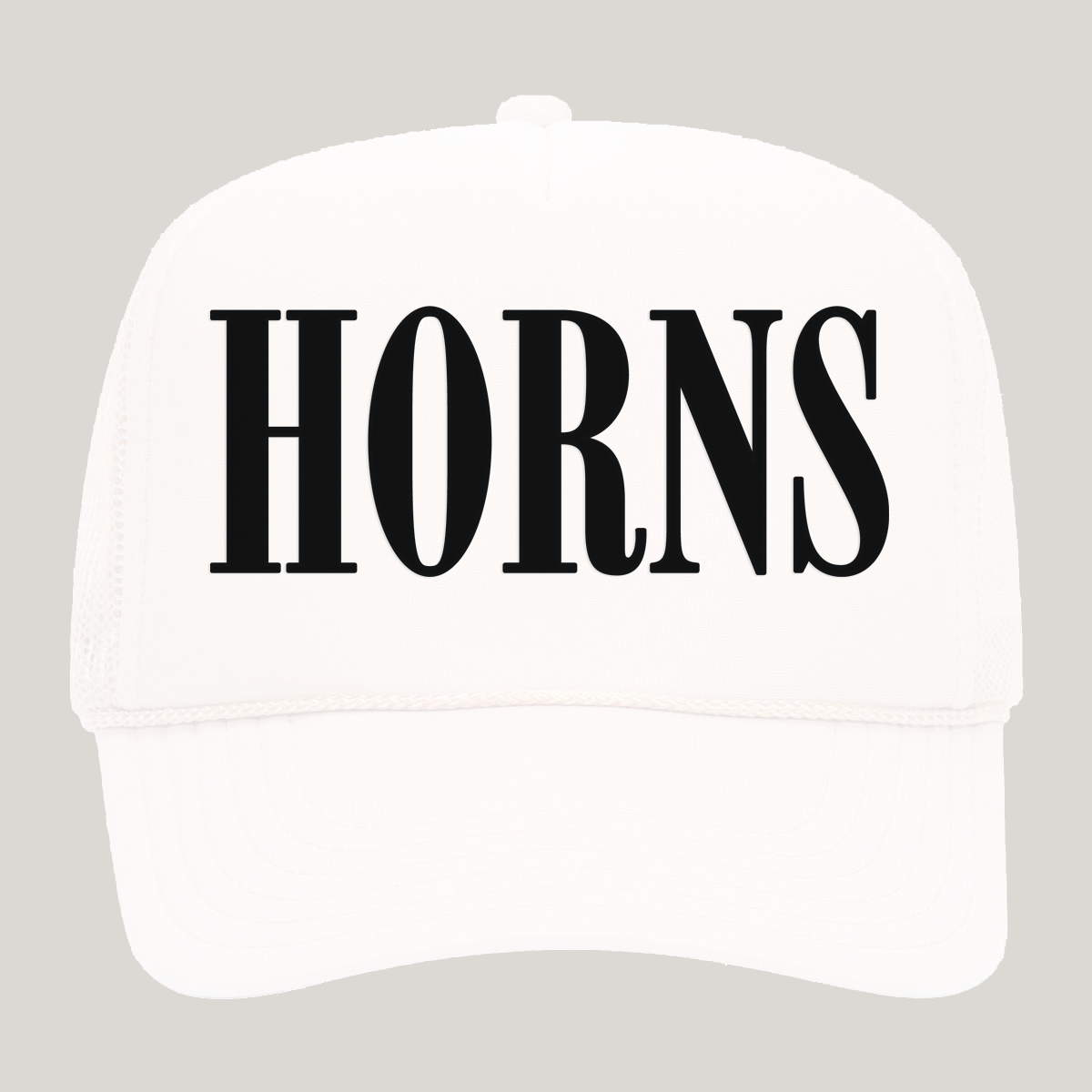 Horns Western Foam Snapback