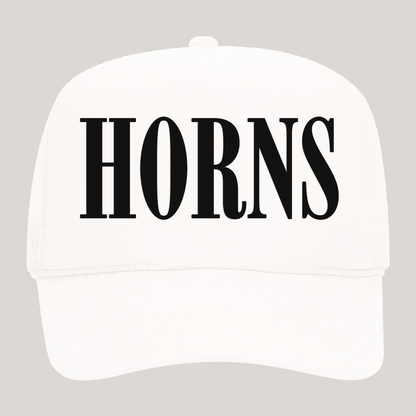 Horns Western Foam Snapback