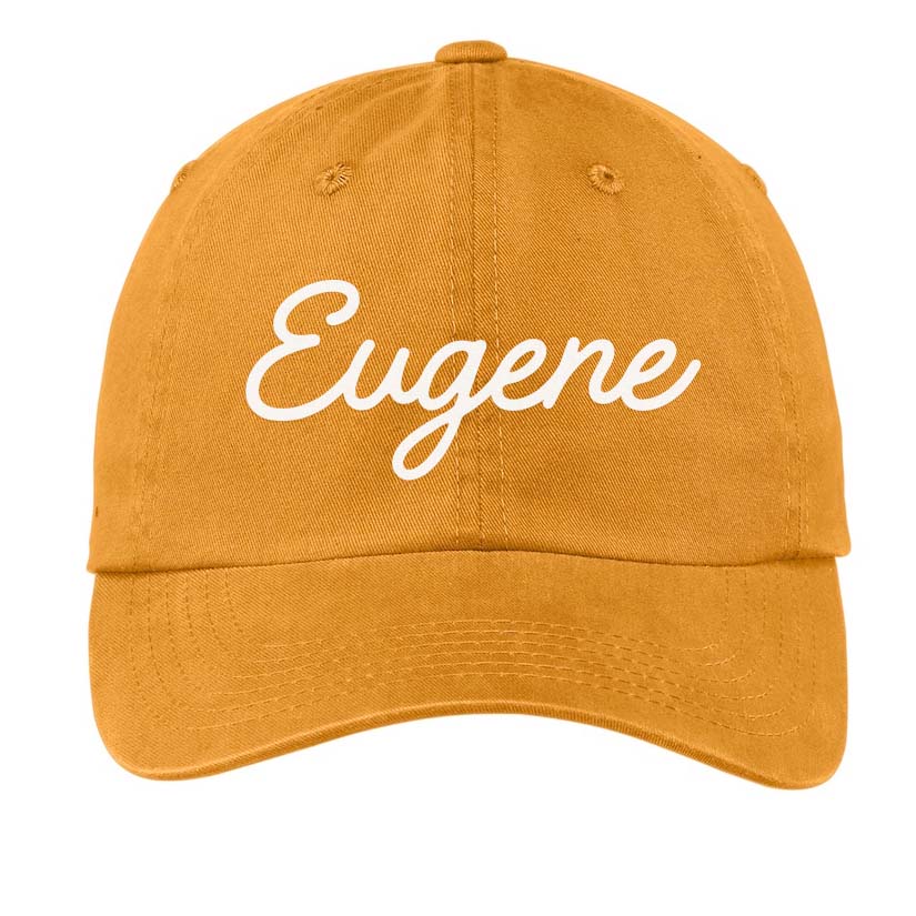 Eugene Cursive Baseball Cap