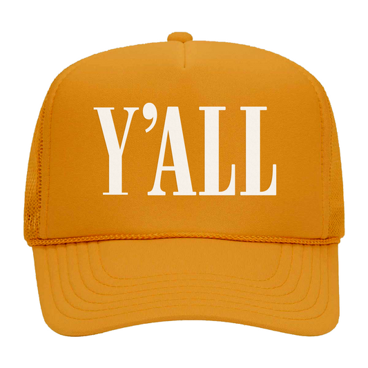 Y'all Western Foam Snapback