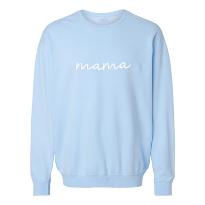 Mama Cursive Washed Sweatshirt